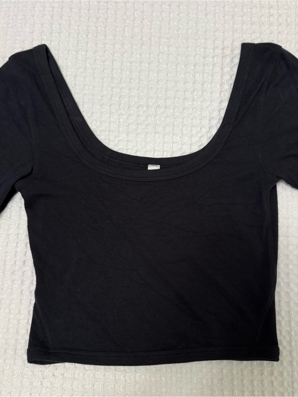 Lululemon rubber held tight short sleeve shirt